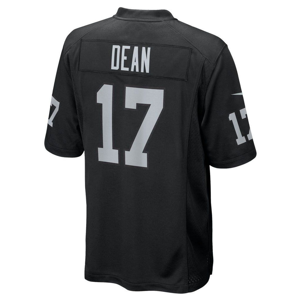 Nakobe Dean Las Vegas Raiders Team Game Jersey - Black