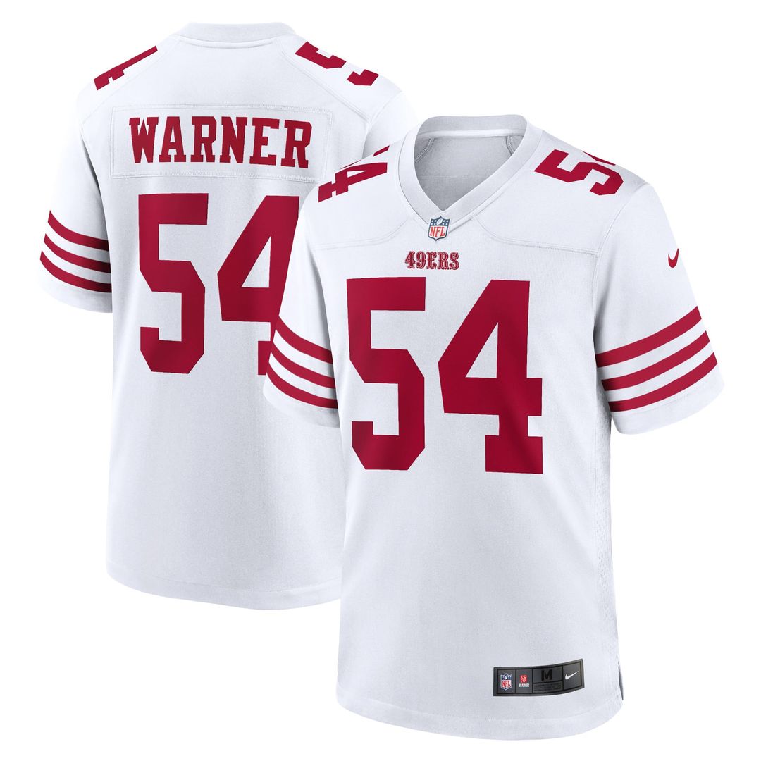 Fred Warner San Francisco 49ers Player Game Jersey - Scarlet