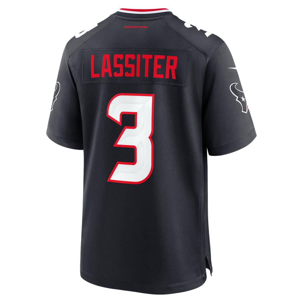Kamari Lassiter Houston Texans Team Game Jersey - Navy