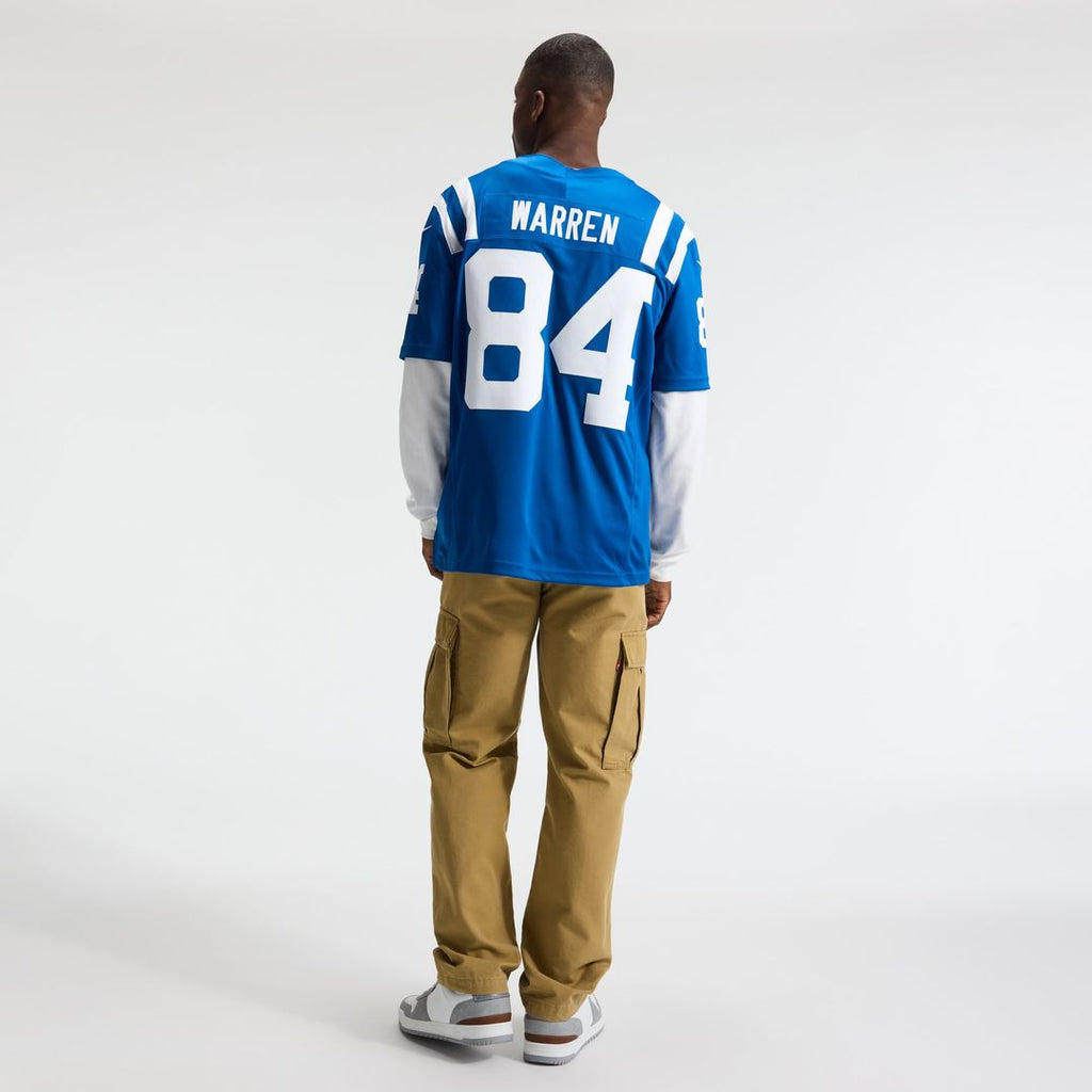 Tyler Warren Indianapolis Colts Team Vapor F.U.S.E. Stitched Limited Jersey - Royal