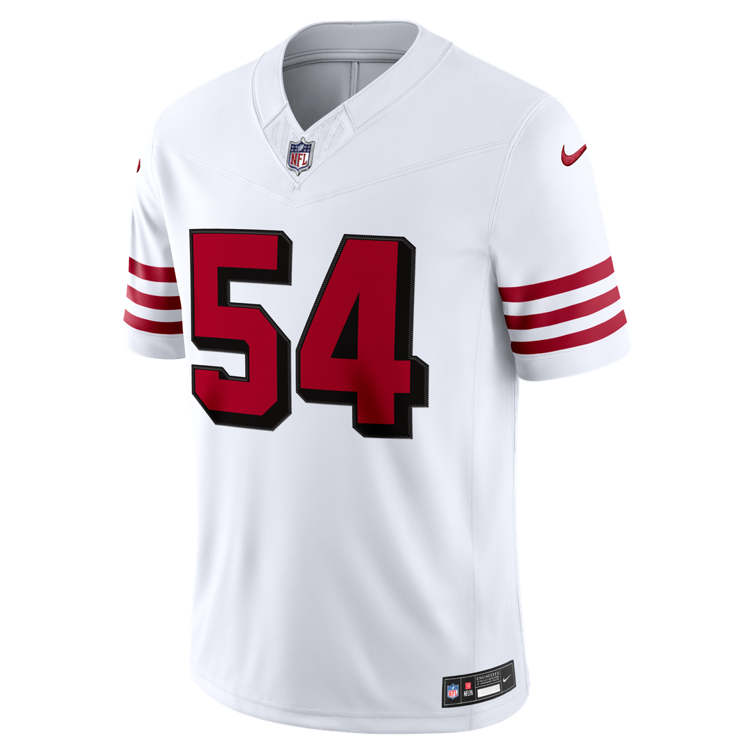 Fred Warner San Francisco 49ers Team Vapor F.U.S.E. Stitched Limited Jersey - Scarlet