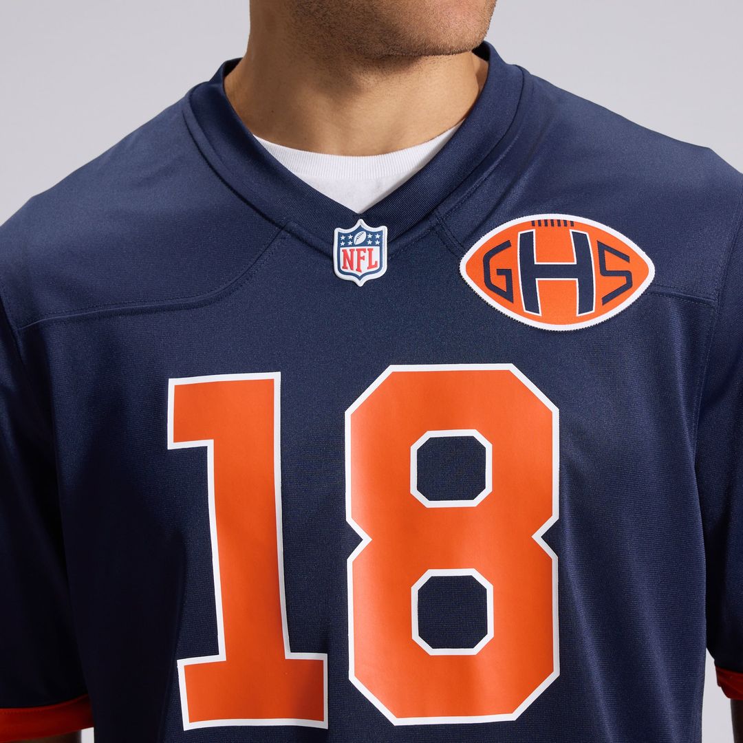 Caleb Williams Chicago Bears 2026 Rivalries Collection Game Jersey - Navy