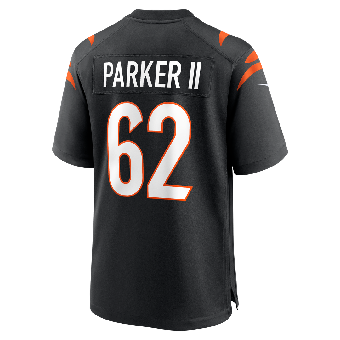 Brian Parker II Cincinnati Bengals Team Game Jersey - Black