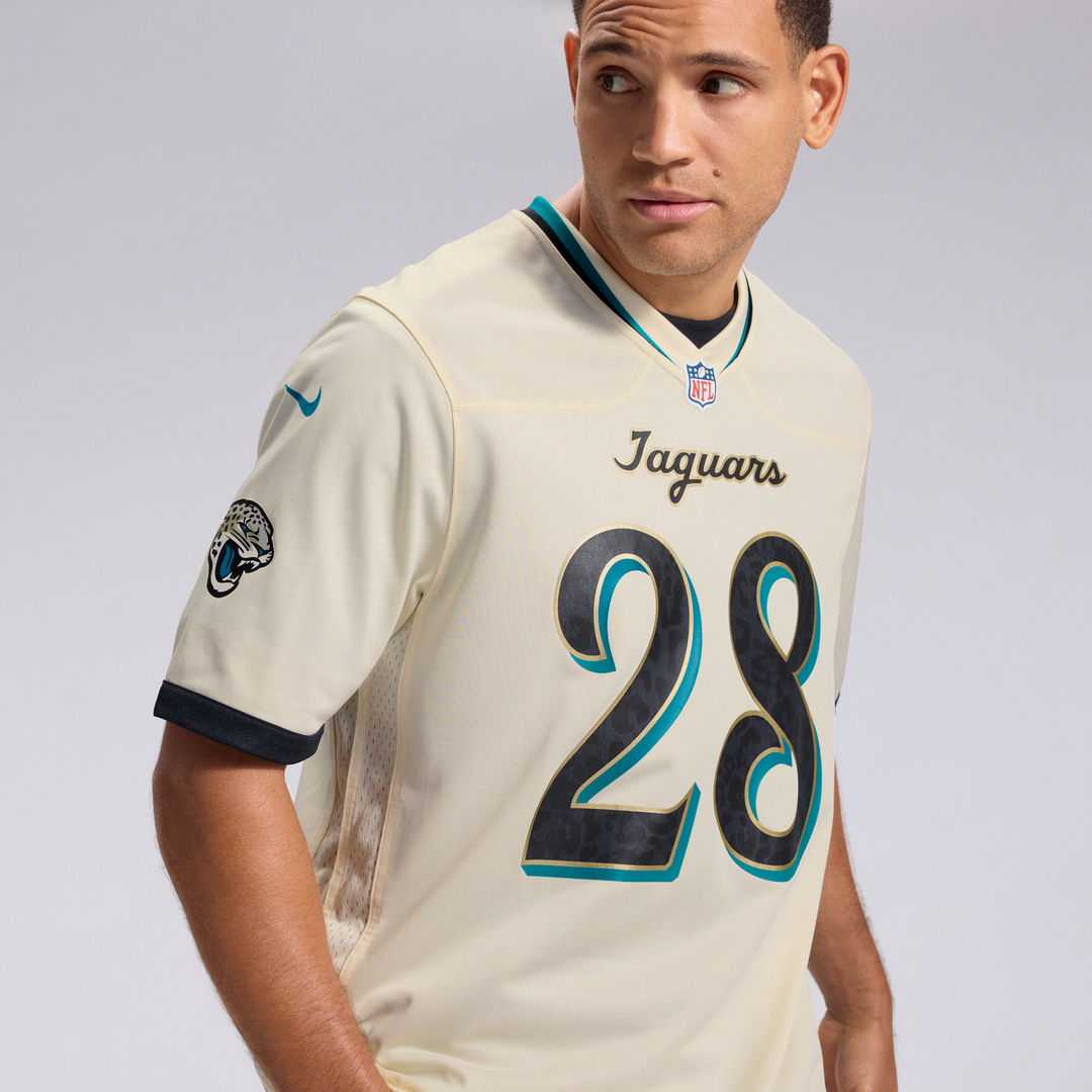 Fred Taylor Jacksonville Jaguars 2026 Rivalries Collection Game Jersey - Natural