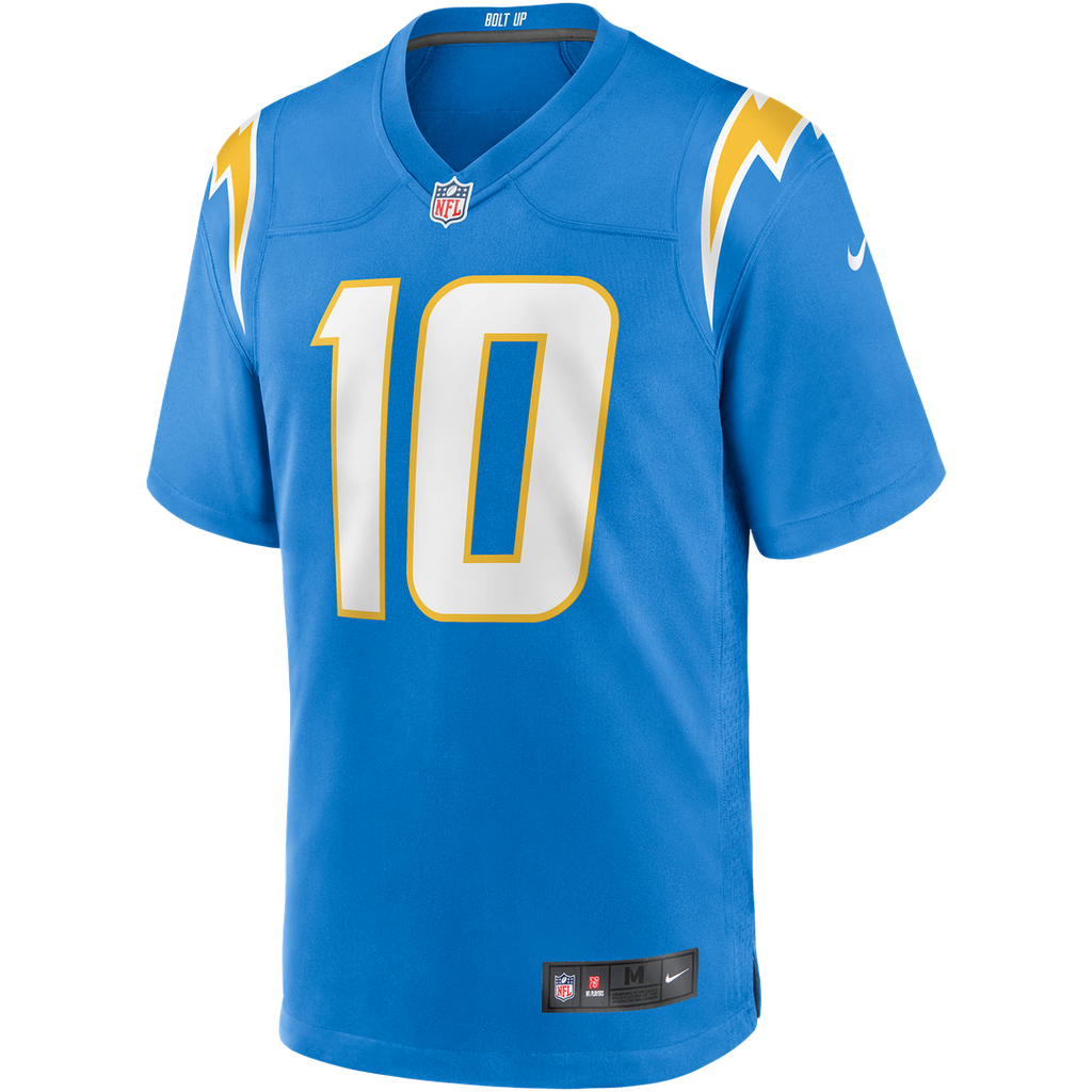 Justin Herbert Los Angeles Chargers Alternate Super Chargers Game Player Jersey - Navy