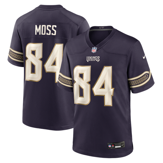 Randy Moss Minnesota Vikings 2026 Rivalries Collection Game Jersey - Purple