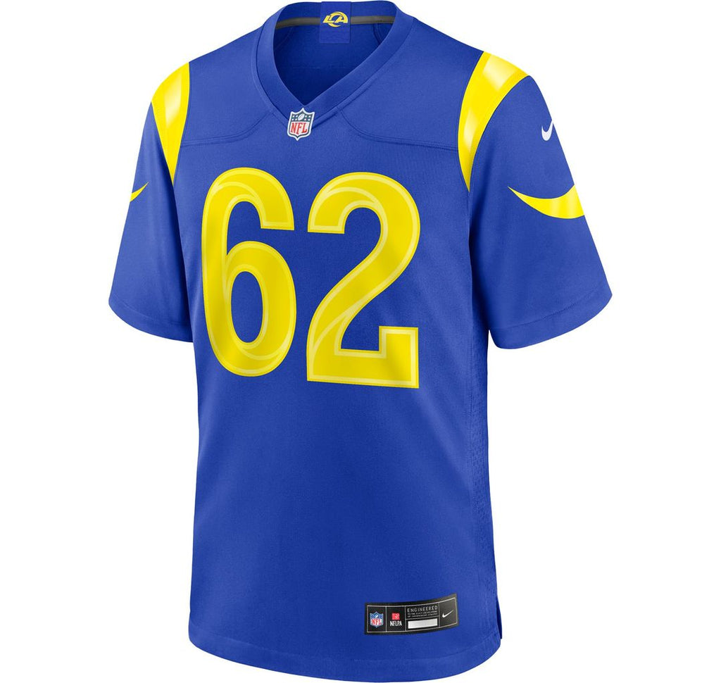 Payton Zdroik Los Angeles Rams Game Jersey - Royal
