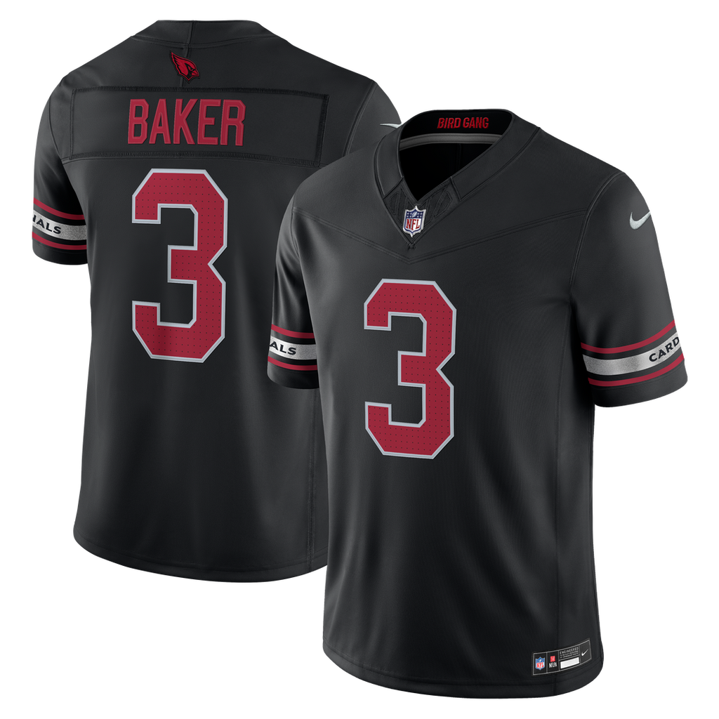 Budda Baker Arizona Cardinals Alternate Vapor F.U.S.E. Stitched Limited Jersey - Black