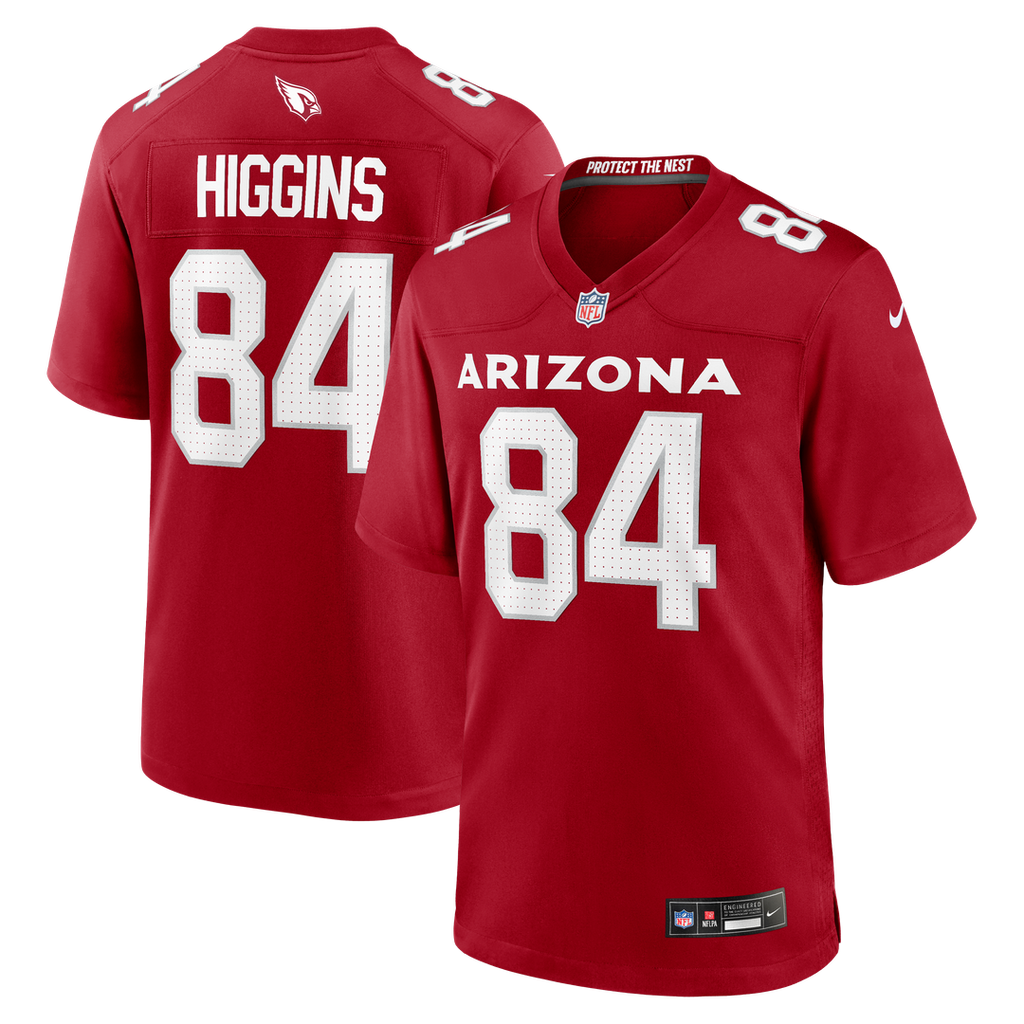 Elijah Higgins Arizona Cardinals Team Game Jersey - Cardinal