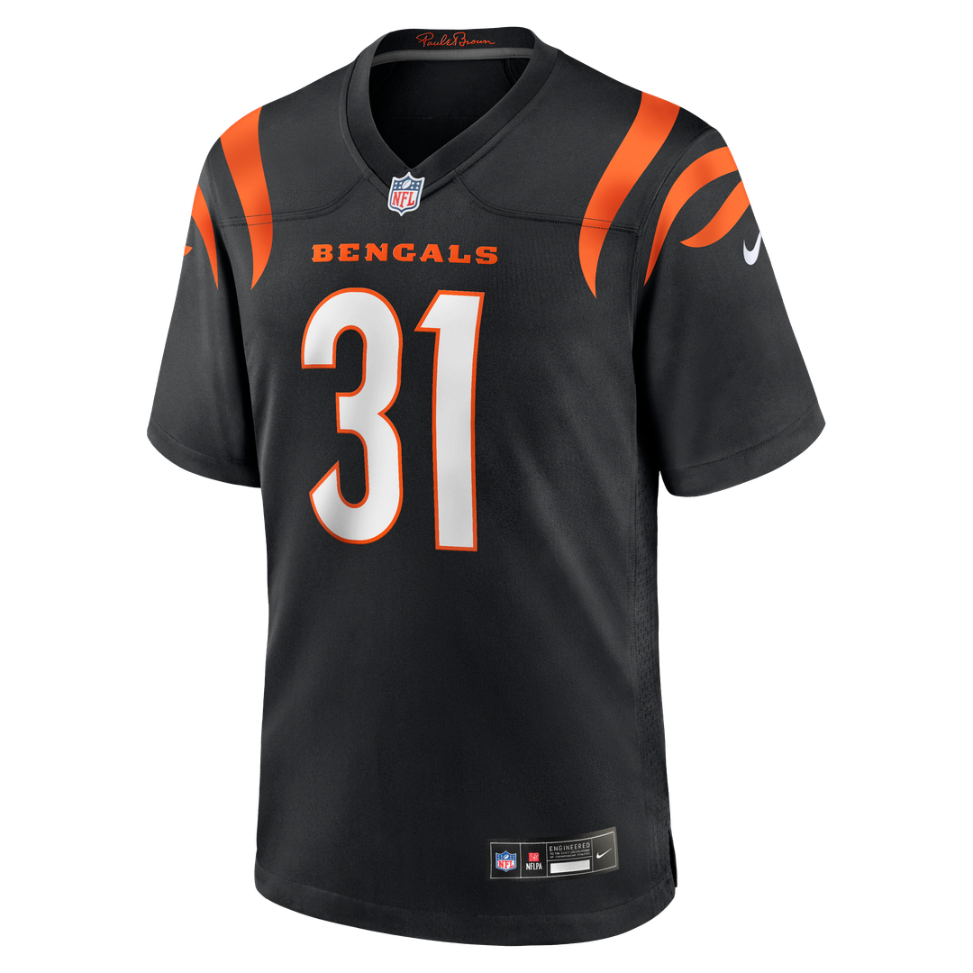 Ickey Woods Cincinnati Bengals Retired Player Game Jersey - Black