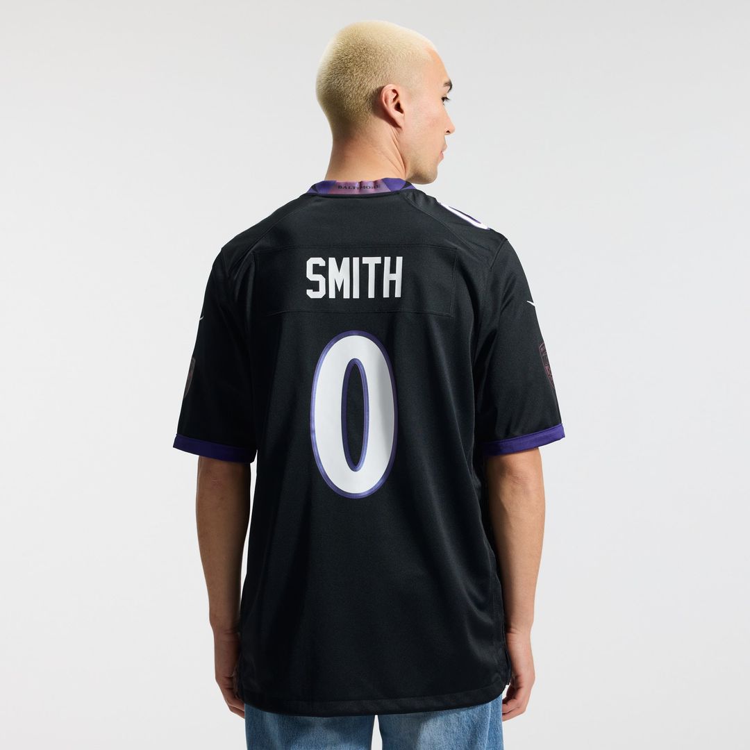 Roquan Smith Baltimore Ravens Alternate Game Jersey - Purple