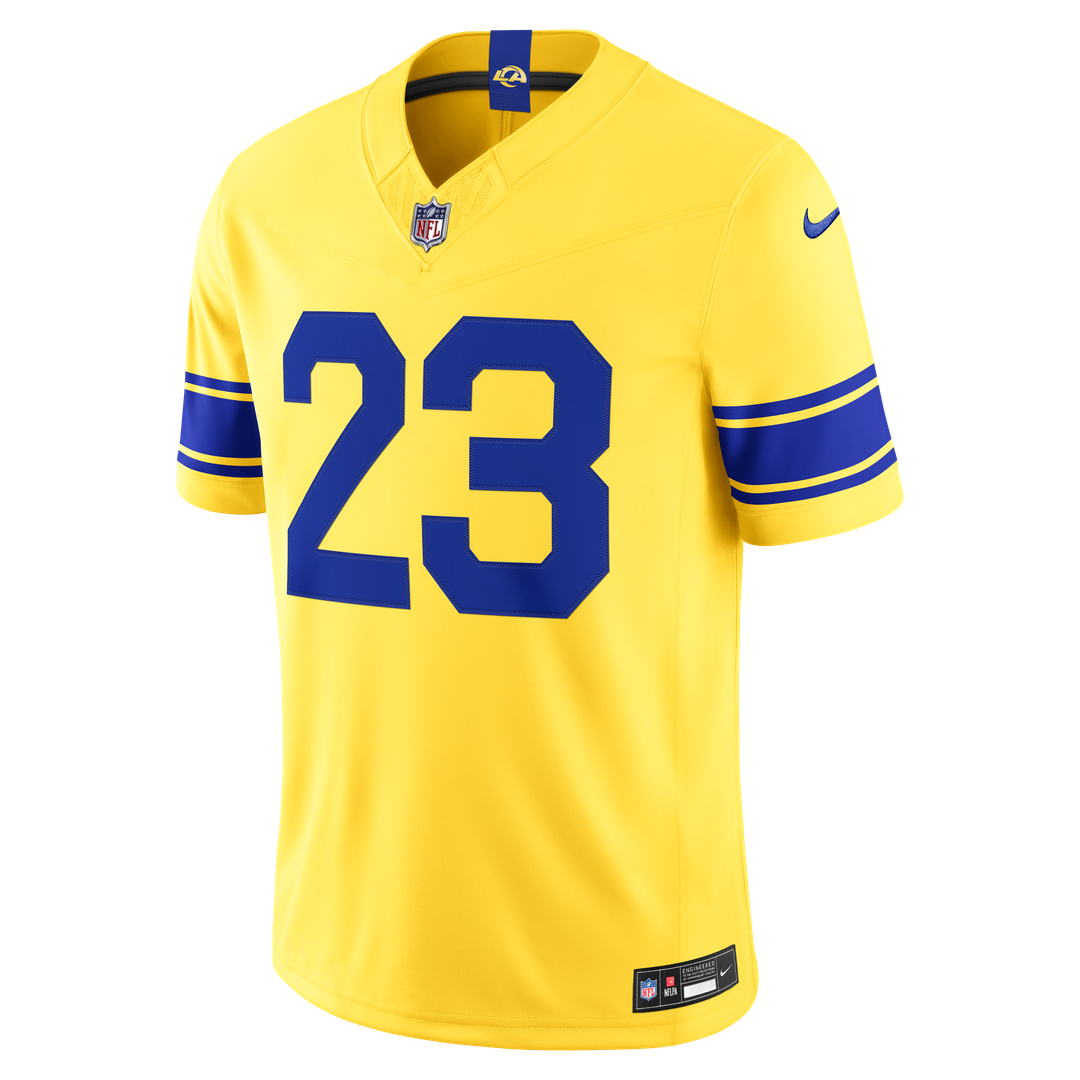 Kyren Williams Los Angeles Rams Team Vapor F.U.S.E. Stitched Limited Jersey - Royal