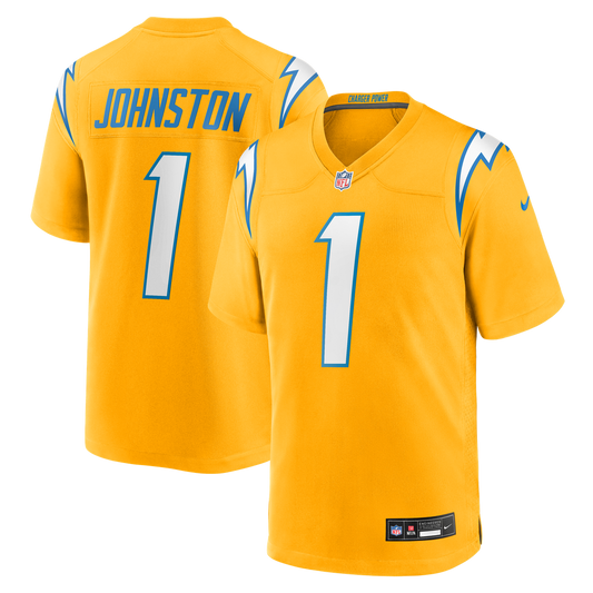 Quentin Johnston Los Angeles Chargers Alternate Charger Power Game Player Jersey - Gold