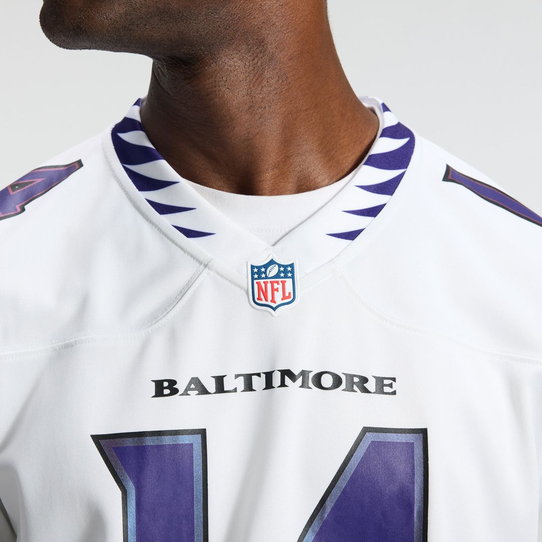 Kyle Hamilton Baltimore Ravens Game Jersey - White