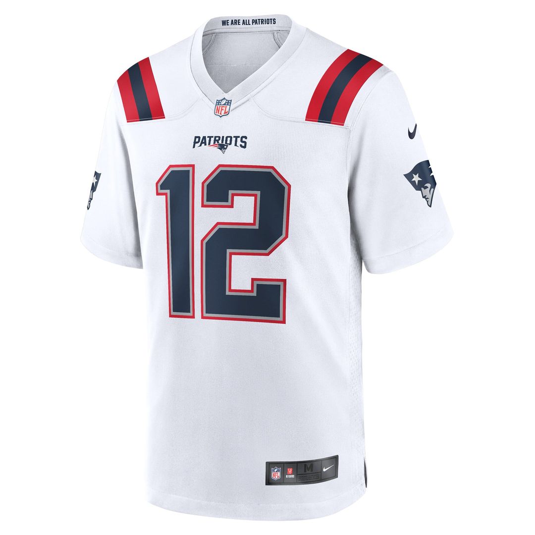 Tom Brady New England Patriots Game Retired Player Jersey - Navy