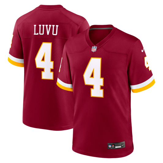 Frankie Luvu Washington Commanders Game Jersey - Burgundy