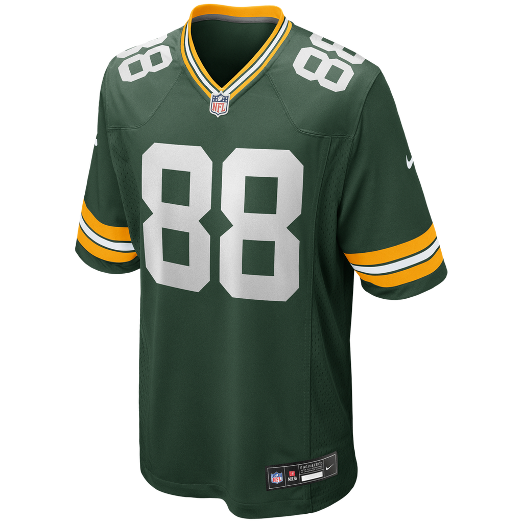 Jermichael Finley Green Bay Packers Game Retired Player Jersey - Green