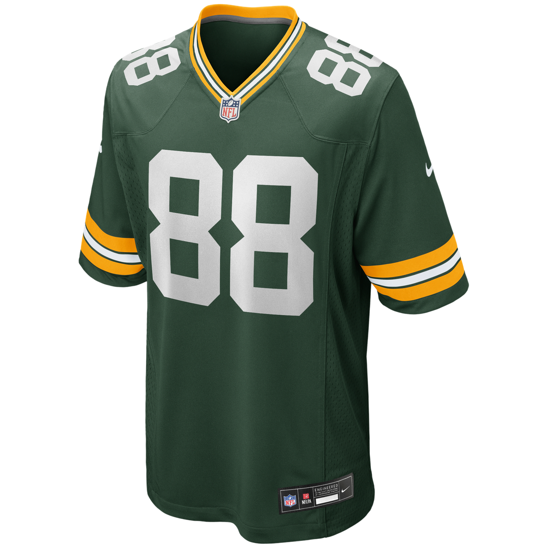 Jermichael Finley Green Bay Packers Game Retired Player Jersey - Green