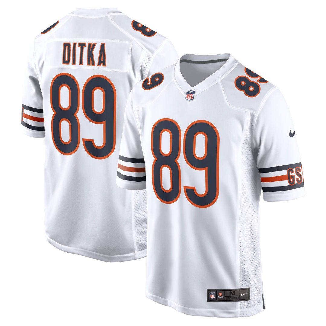 Mike Ditka Chicago Bears Game Retired Player Jersey - Navy