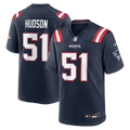 James Hudson New England Patriots Team Game Jersey - Navy