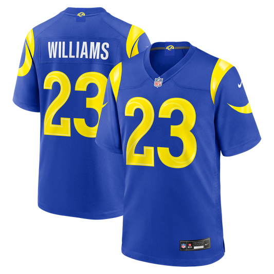 Kyren Williams Los Angeles Rams Team Game Player Jersey - Royal