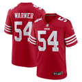 Fred Warner San Francisco 49ers Team Game Player Jersey - Scarlet