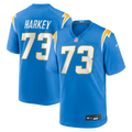 Alex Harkey Los Angeles Chargers Team Game Jersey - Powder Blue