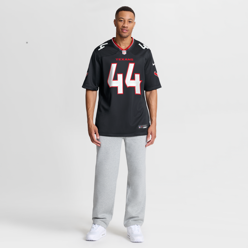 British Brooks Houston Texans Team Game Jersey - Navy