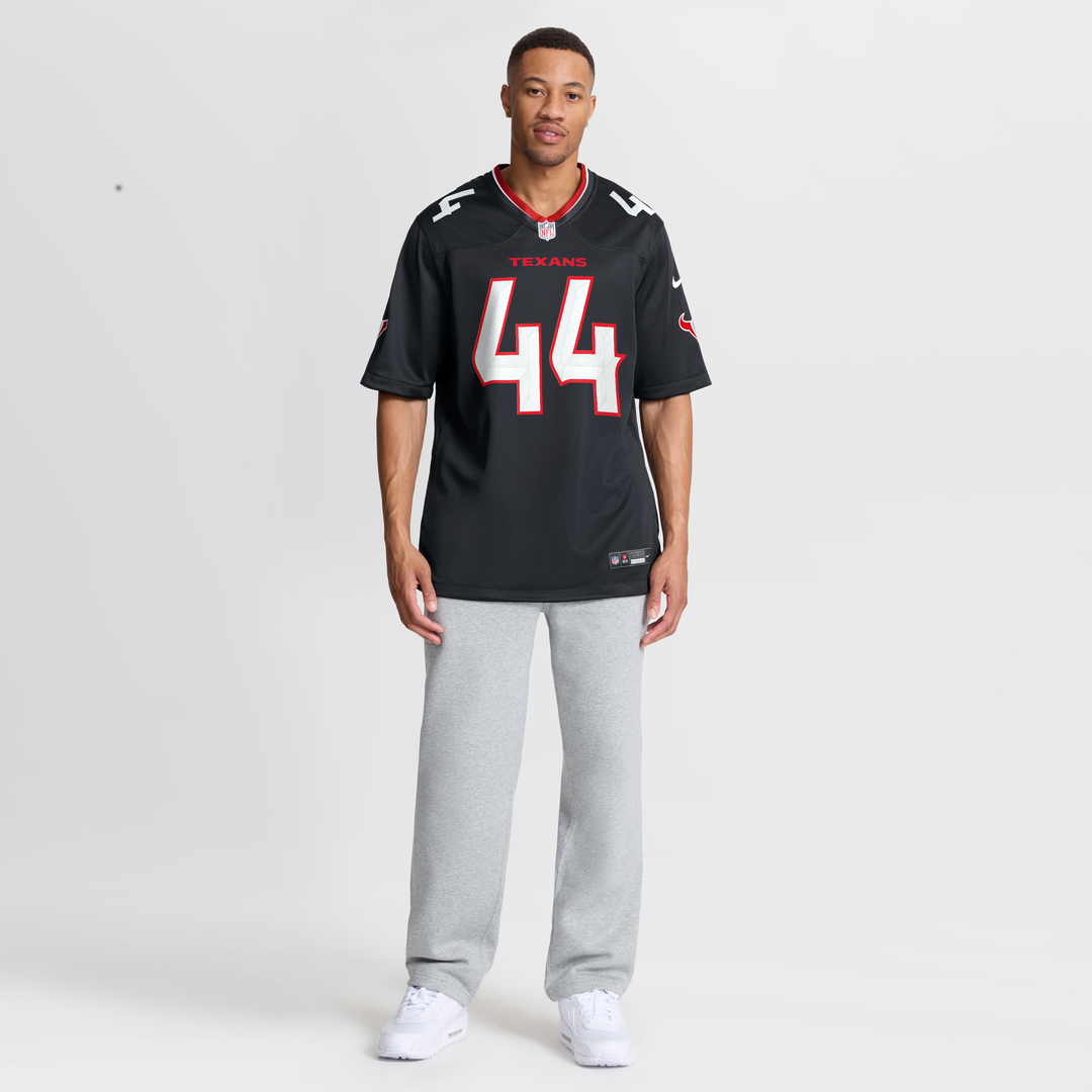 British Brooks Houston Texans Team Game Jersey - Navy
