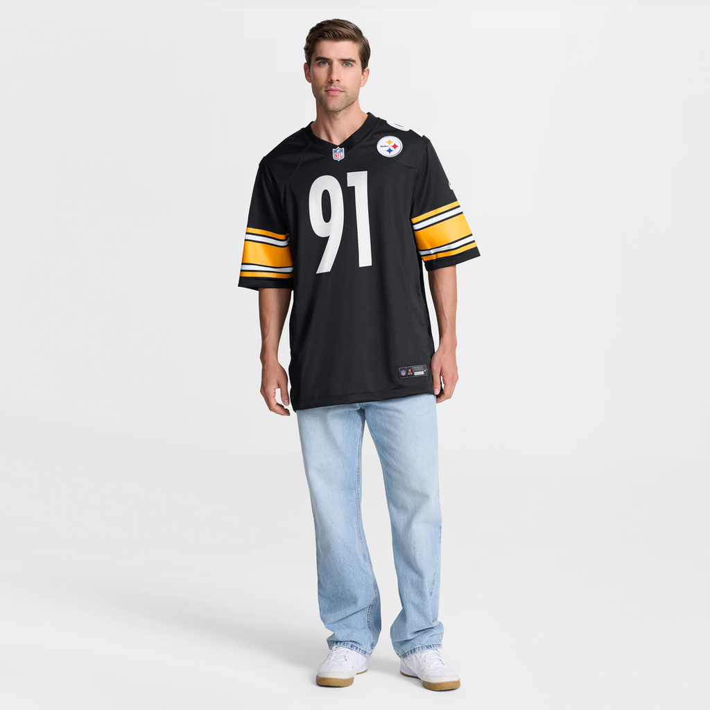 Logan Lee Pittsburgh Steelers Game Jersey - Black