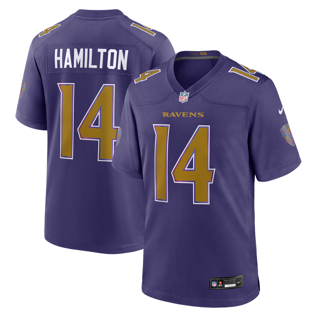 Kyle Hamilton Baltimore Ravens Game Jersey - White