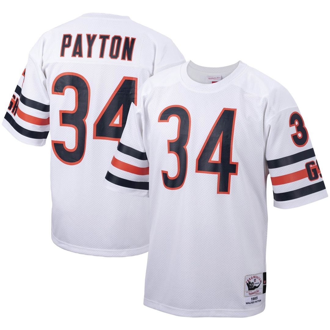 Walter Payton Chicago Bears Big & Tall 1985 Retired Player Replica Jersey - Navy