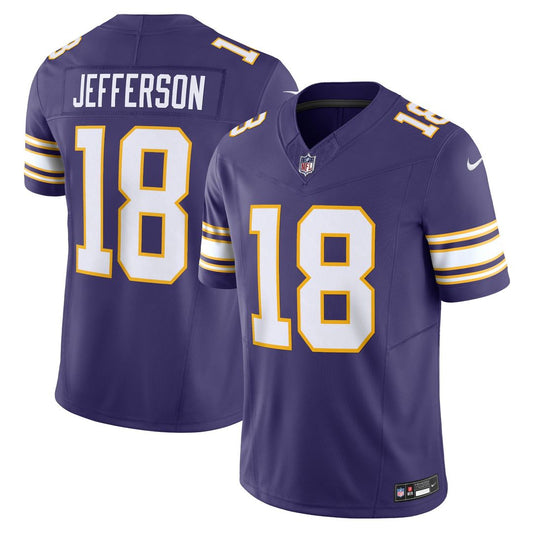Justin Jefferson Minnesota Vikings Vapor F.U.S.E. Limited Jersey - Purple