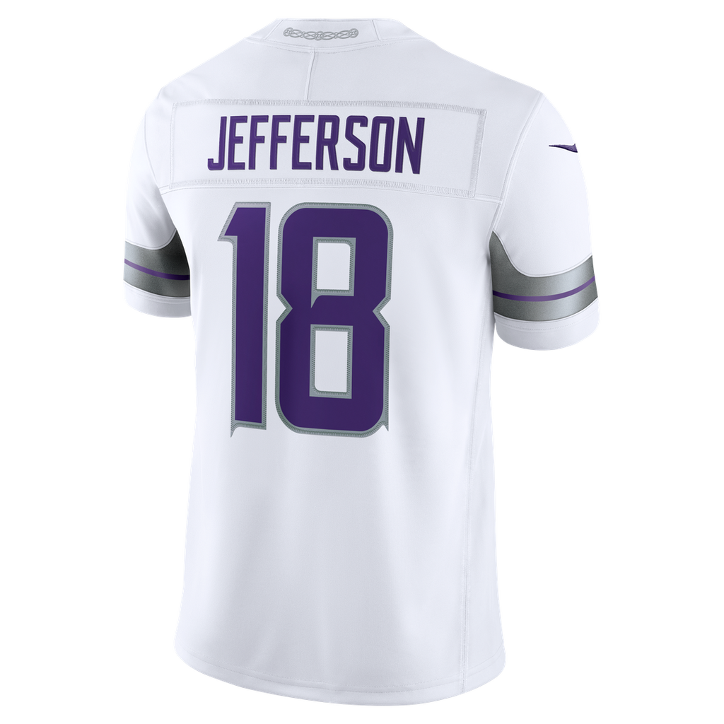 Justin Jefferson Minnesota Vikings Team Vapor F.U.S.E. Stitched Limited Jersey - Purple
