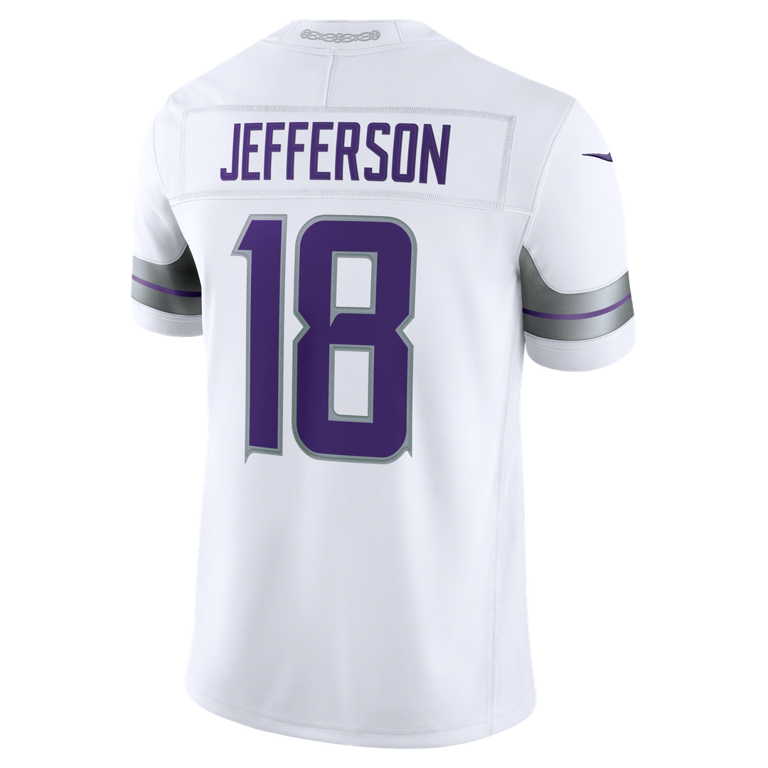 Justin Jefferson Minnesota Vikings Team Vapor F.U.S.E. Stitched Limited Jersey - Purple