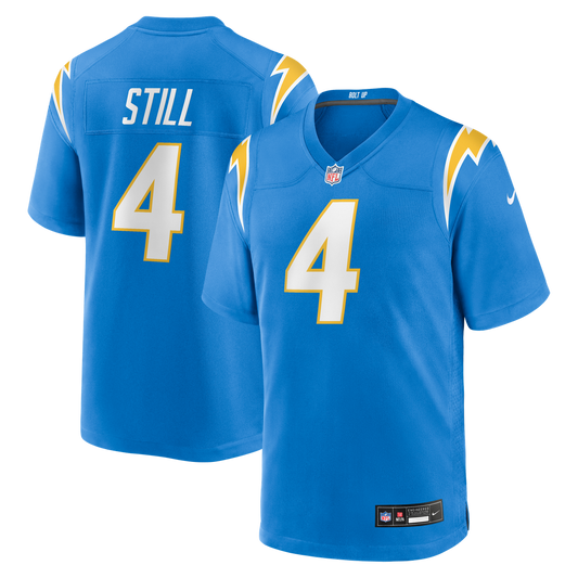 Tarheeb Still Los Angeles Chargers Team Game Jersey - Powder Blue