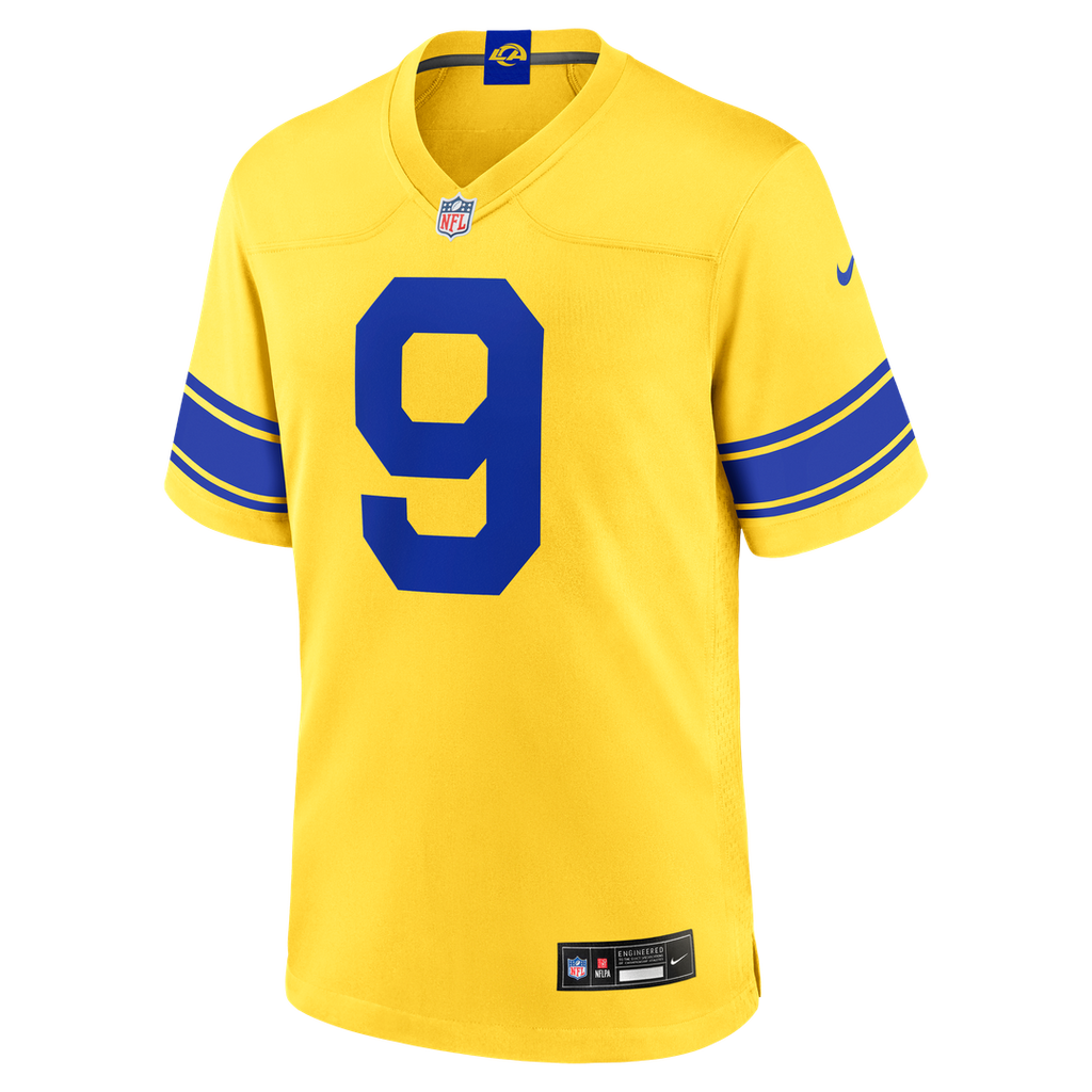 Matthew Stafford Los Angeles Rams White Game Player Jersey - White