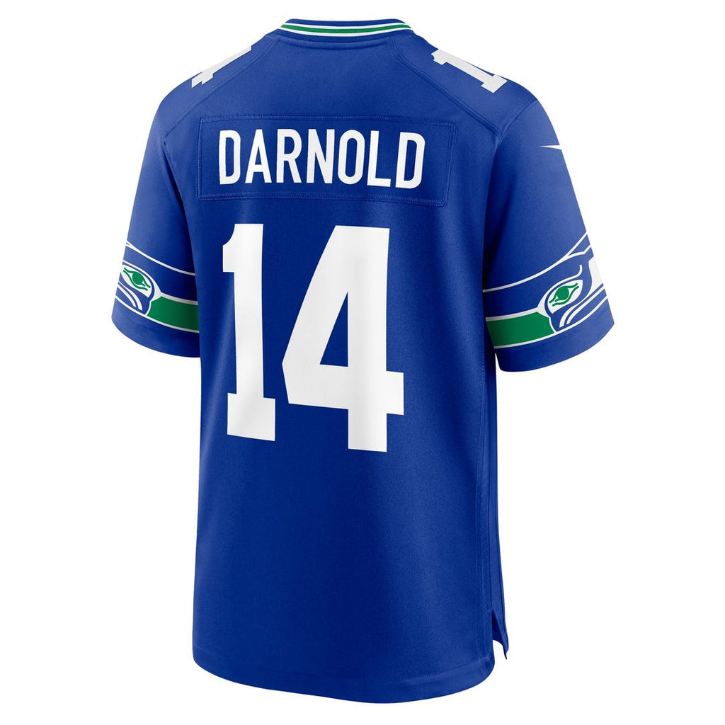 Sam Darnold Seattle Seahawks Alternate Game Player Jersey - Royal