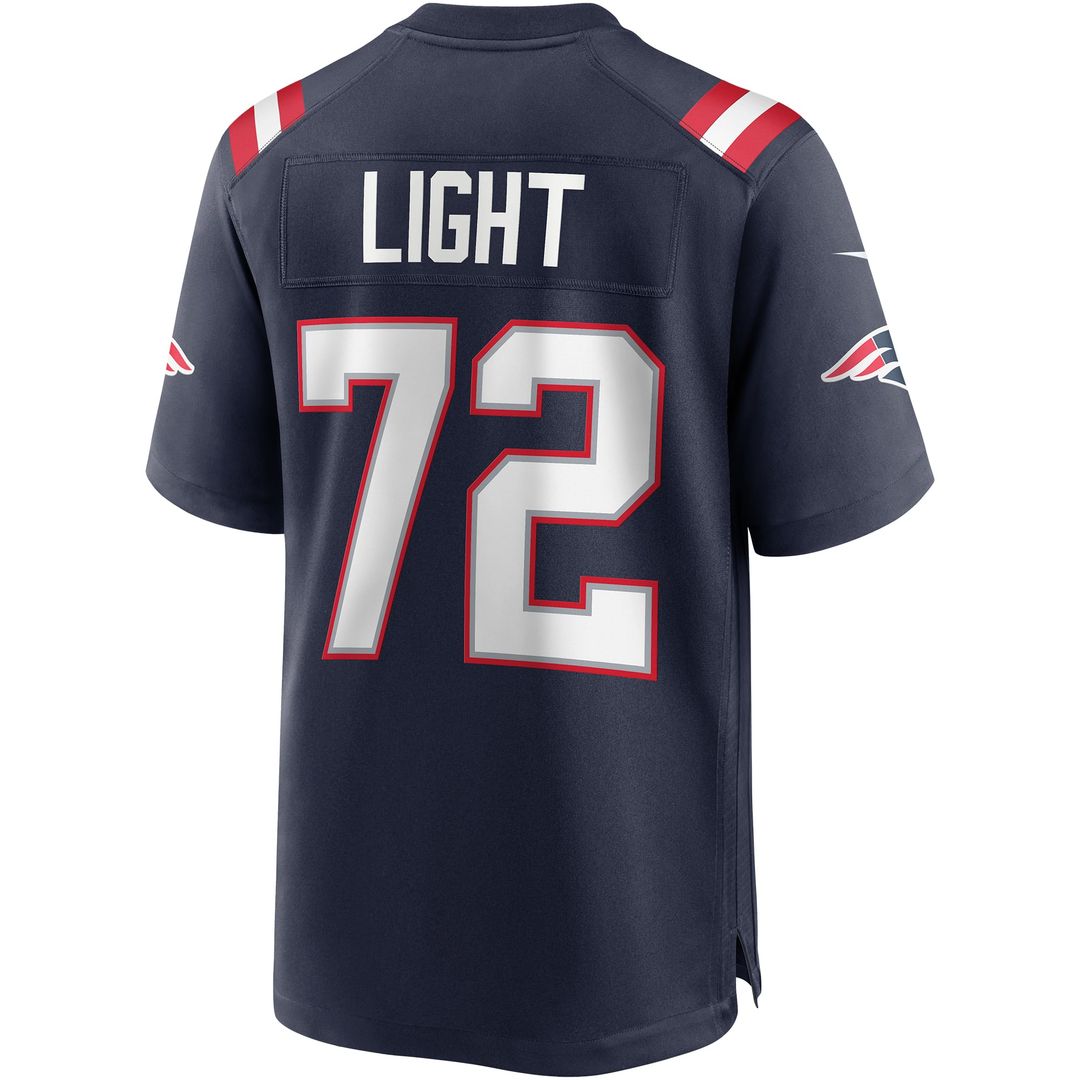 Matt Light New England Patriots Game Retired Player Jersey - Navy