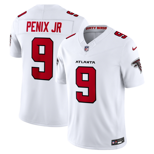 Michael Penix Jr. Atlanta Falcons Vapor F.U.S.E. Stitched Limited Jersey - White