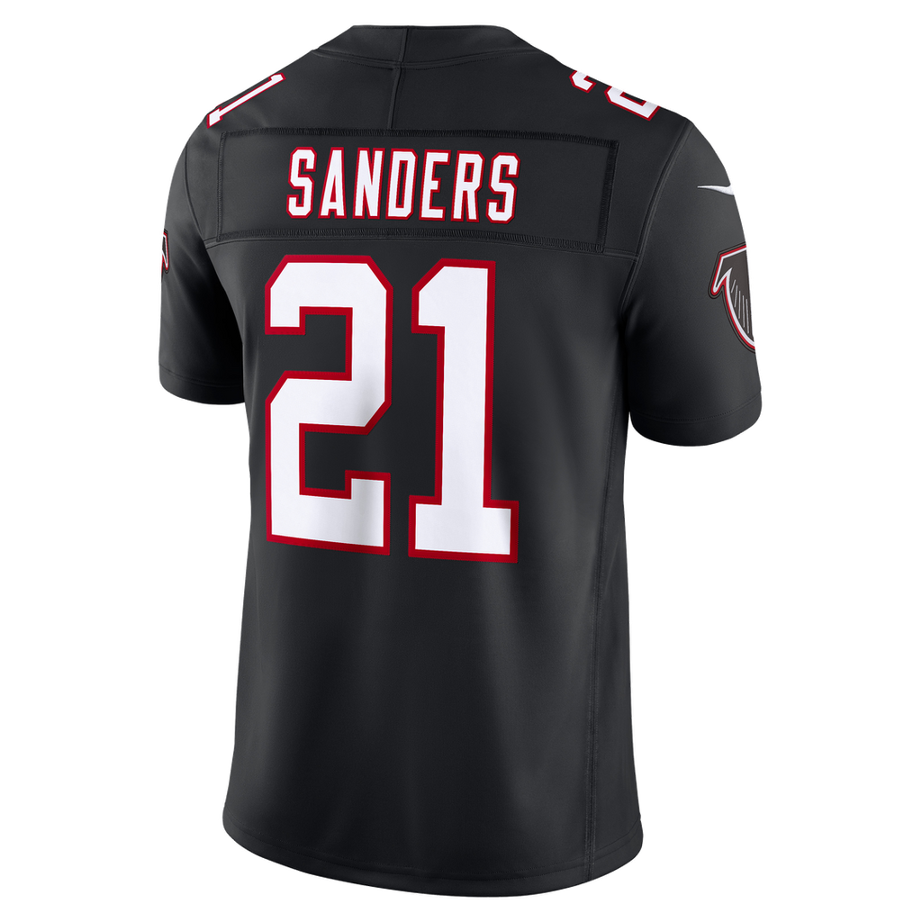 Deion Sanders Atlanta Falcons Team Vapor F.U.S.E. Stitched Retired Limited Jersey - Red