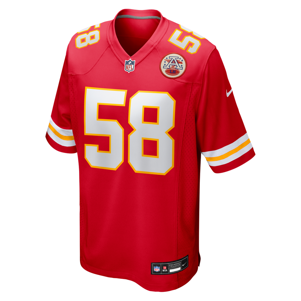 Derrick Thomas Kansas City Chiefs Retired Player Game Jersey - White