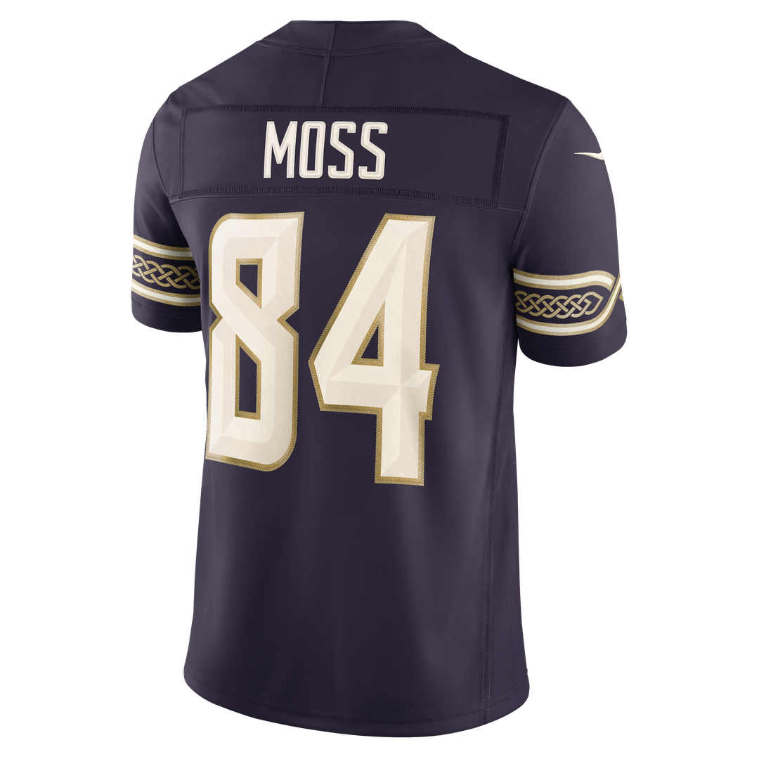 Randy Moss Minnesota Vikings 2026 Rivalries Collection Stitched Limited Jersey - Purple