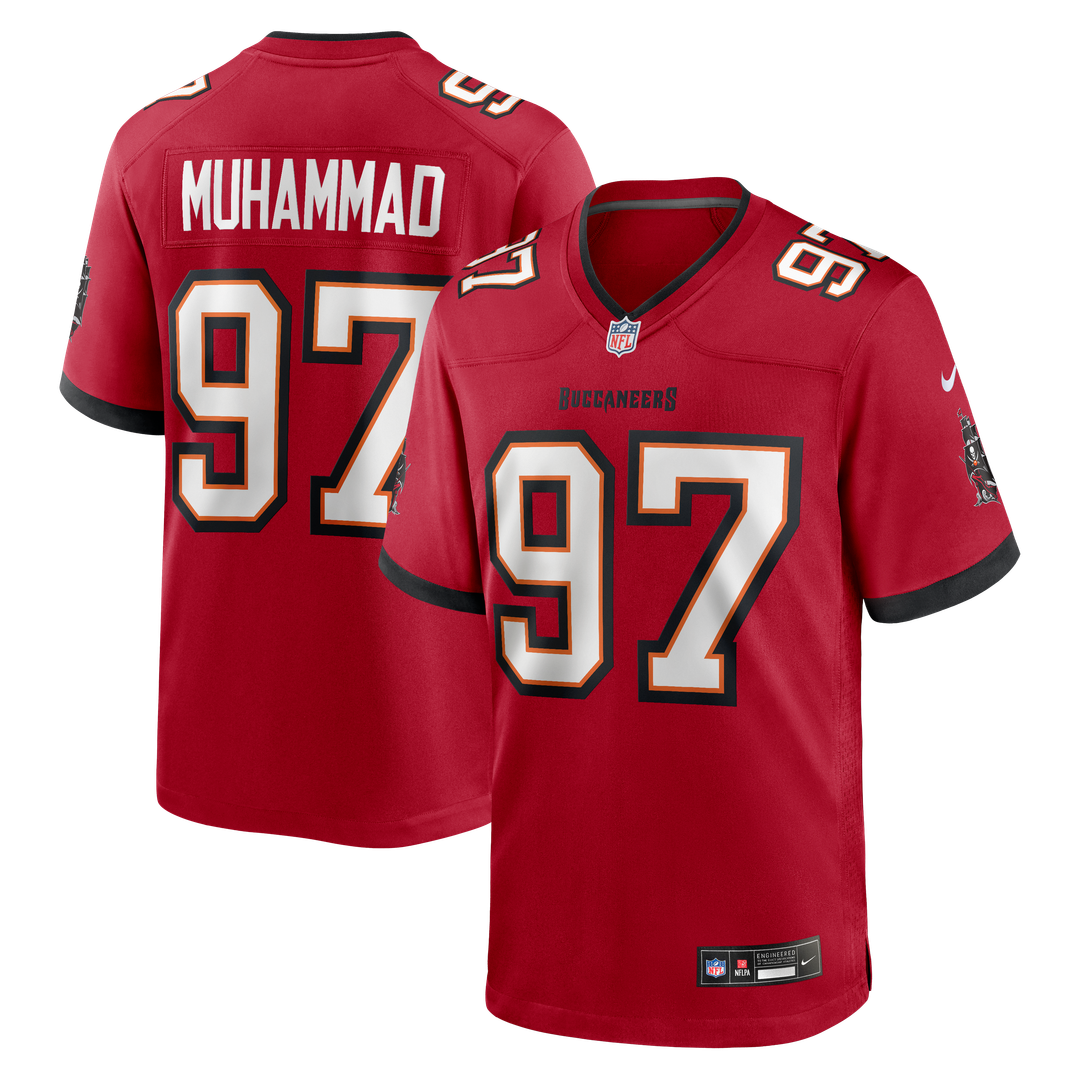 Al - Quadin Muhammad Tampa Bay Buccaneers Team Game Jersey - Red