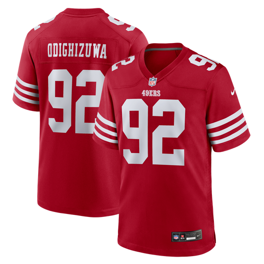 Osa Odighizuwa San Francisco 49ers Team Game Jersey - Scarlet