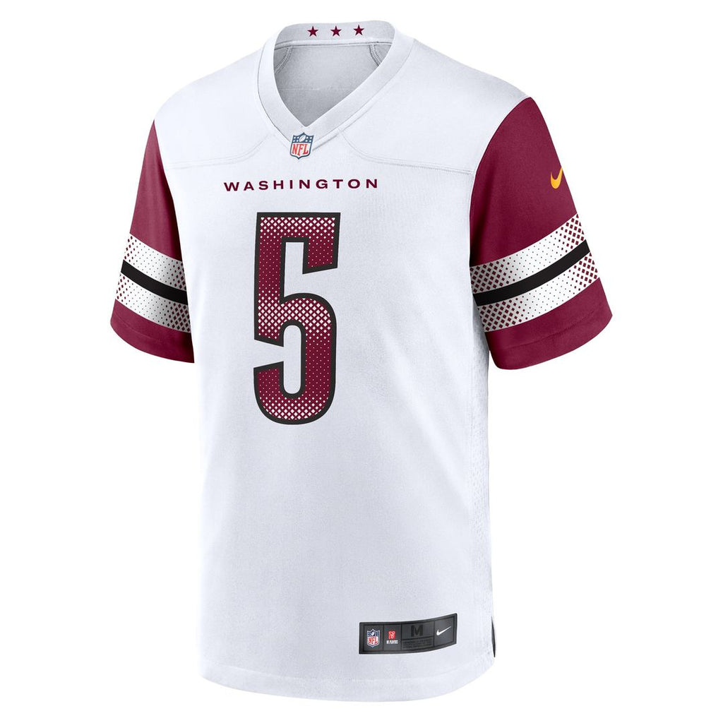 Jayden Daniels Washington Commanders Player Game Jersey - White