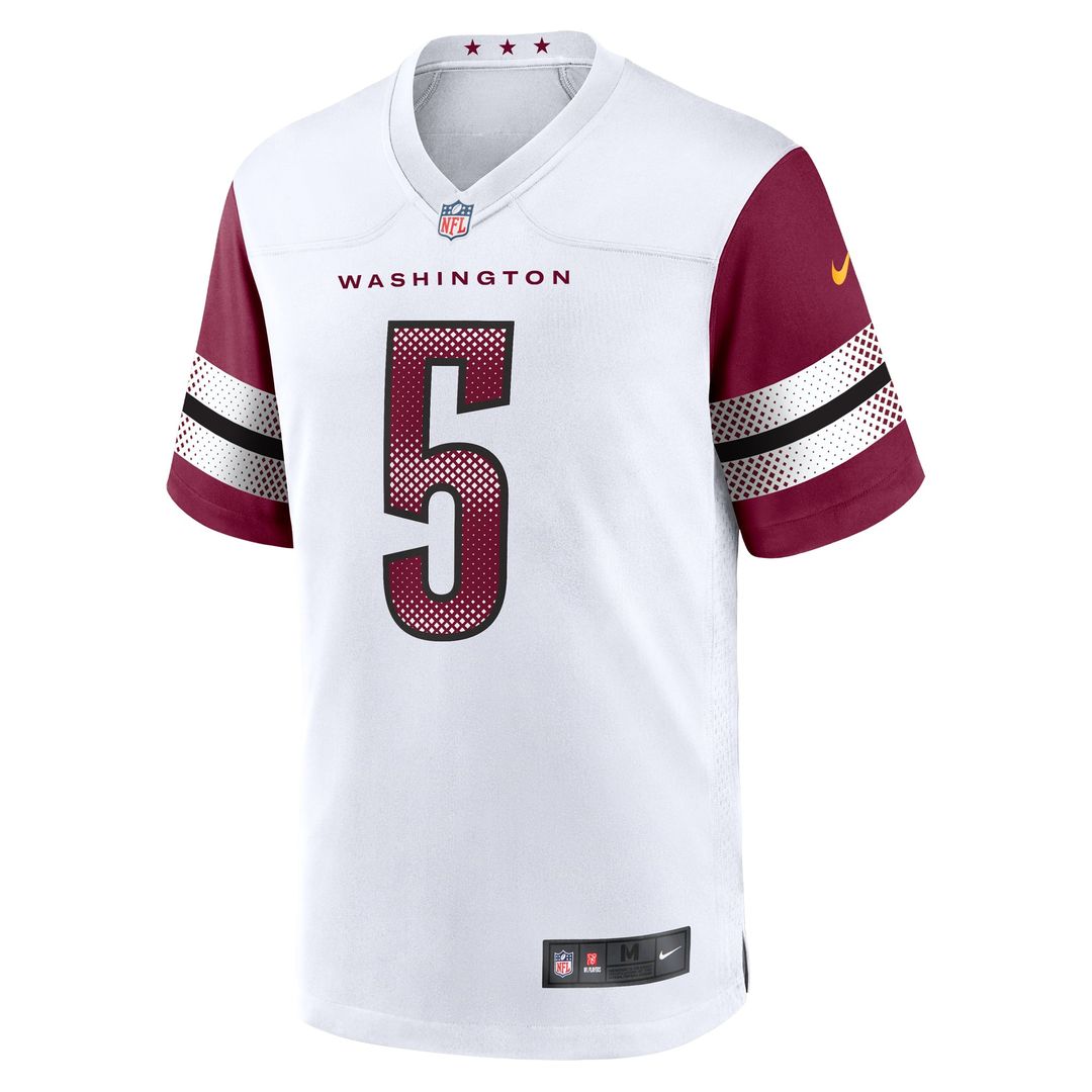 Jayden Daniels Washington Commanders Player Game Jersey - Burgundy