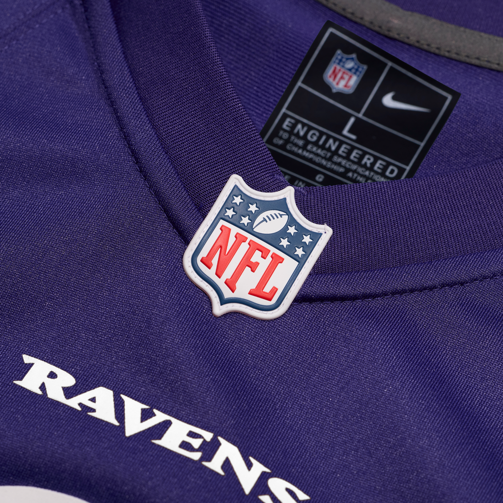 Carson Vinson Baltimore Ravens Team Game Jersey - Purple