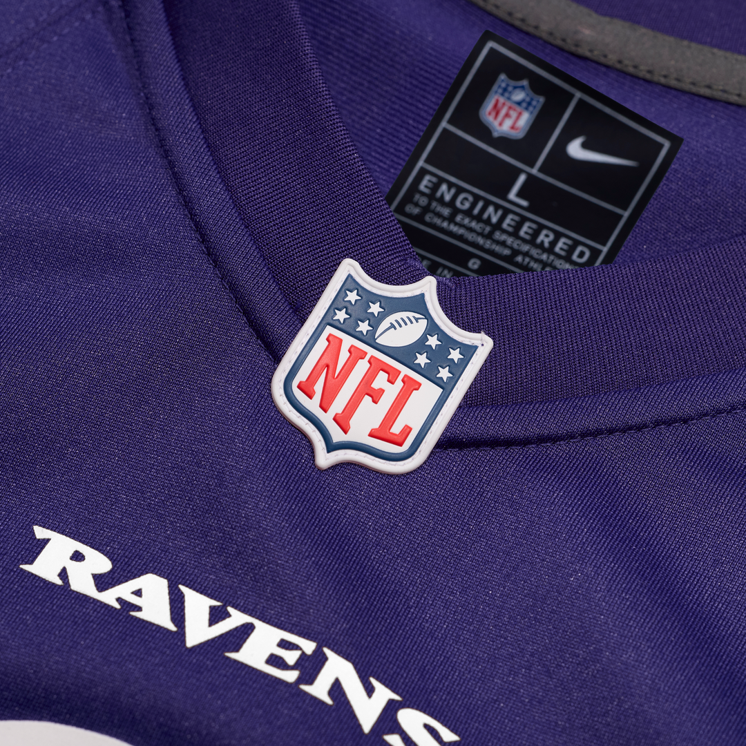 Carson Vinson Baltimore Ravens Team Game Jersey - Purple