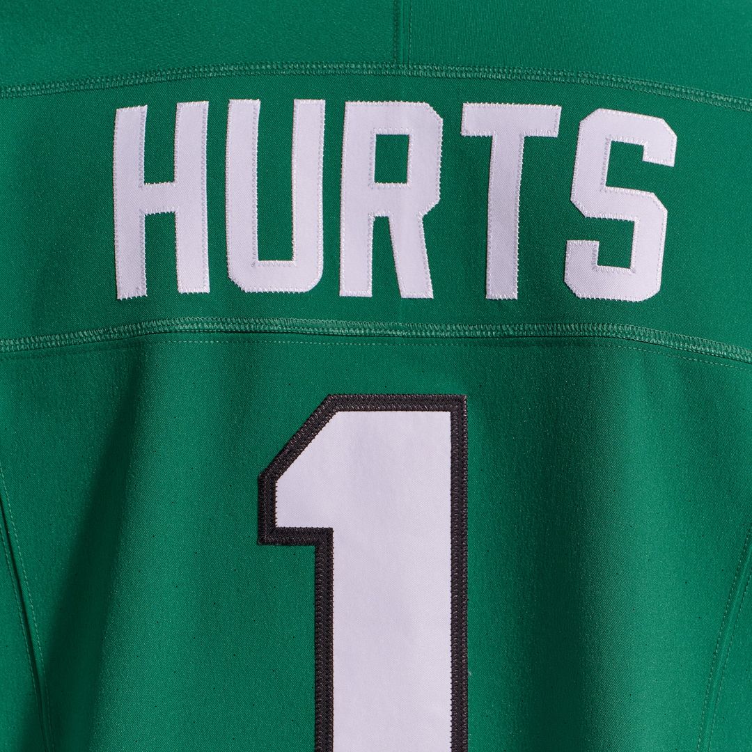 Jalen Hurts Philadelphia Eagles Team Vapor F.U.S.E. Elite Jersey - Midnight Green